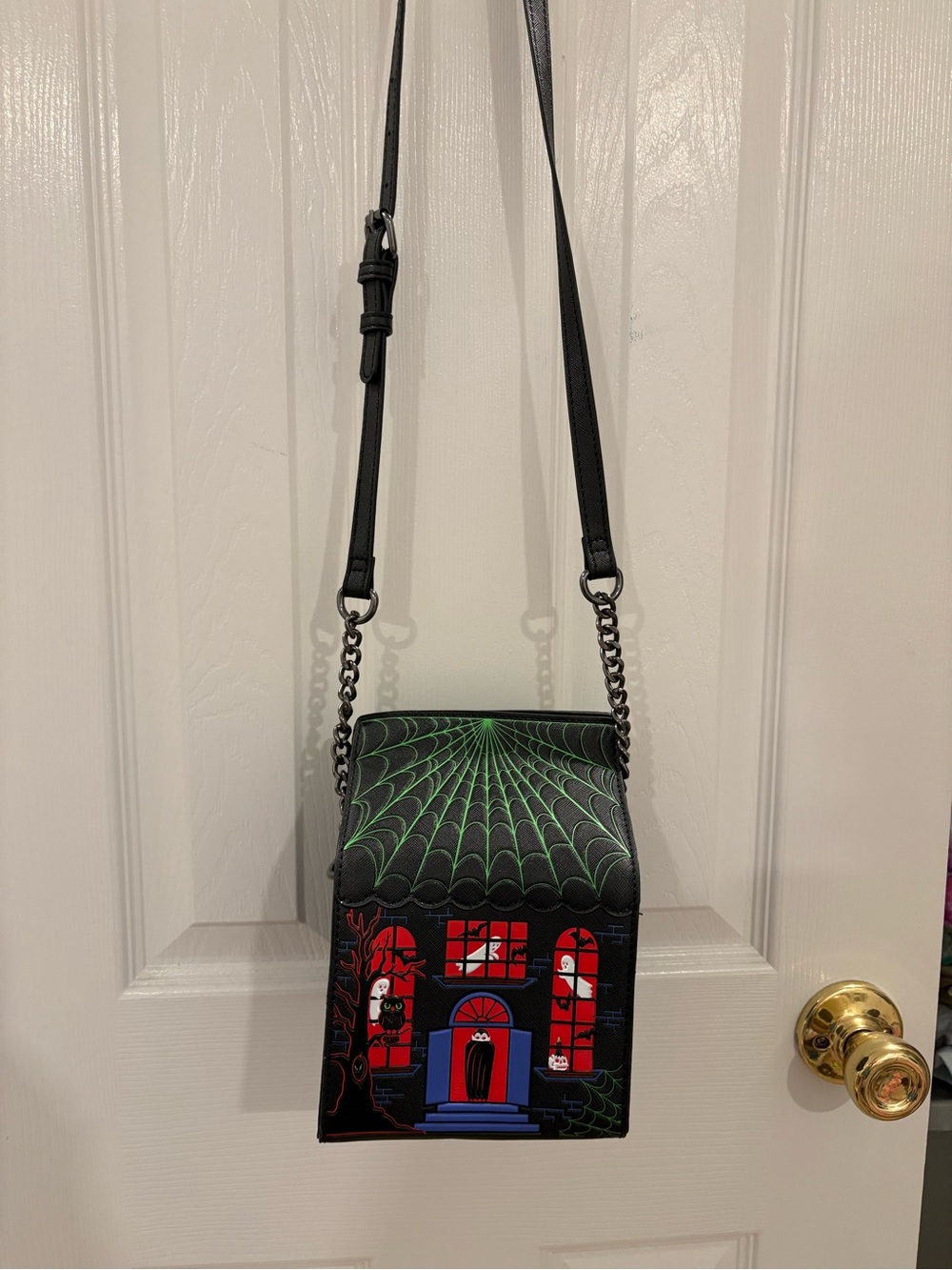 Haunted House Crossbody Bag